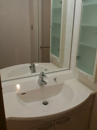 中央区築地１丁目の賃貸マンションのその他|洗面