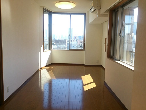 中央区築地１丁目の賃貸マンションの居間・リビング
