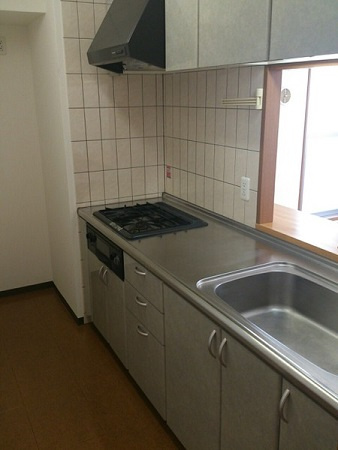 中央区築地１丁目の賃貸マンションのキッチン