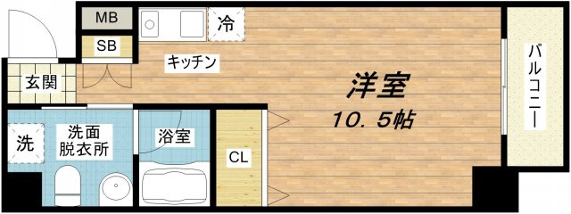 【間取り】 | フレアコート北浜