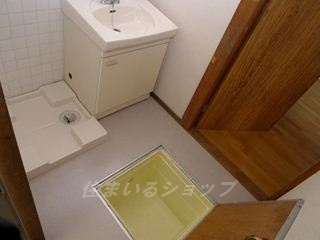 広島市安佐北区口田５丁目の一戸建ての洗面所