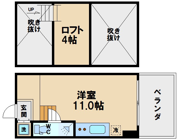 【間取り】 | 是空　天王寺