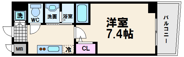 【間取り】 | グランディール阪南町Ⅲ番館