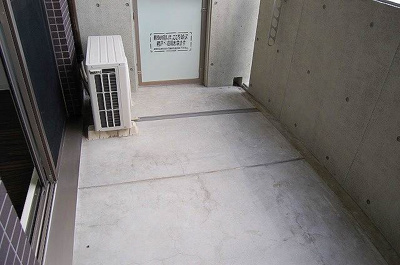 【バルコニー】 | レジデンス浜田 | ※同物件別室参考写真