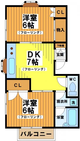 【間取り】 | ツインハウス