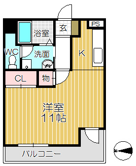 【間取り】 | ケイズコート2