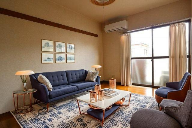 クレストの居間・リビング|CGで家具等を配置したものです。実際に家具等は含まれません。