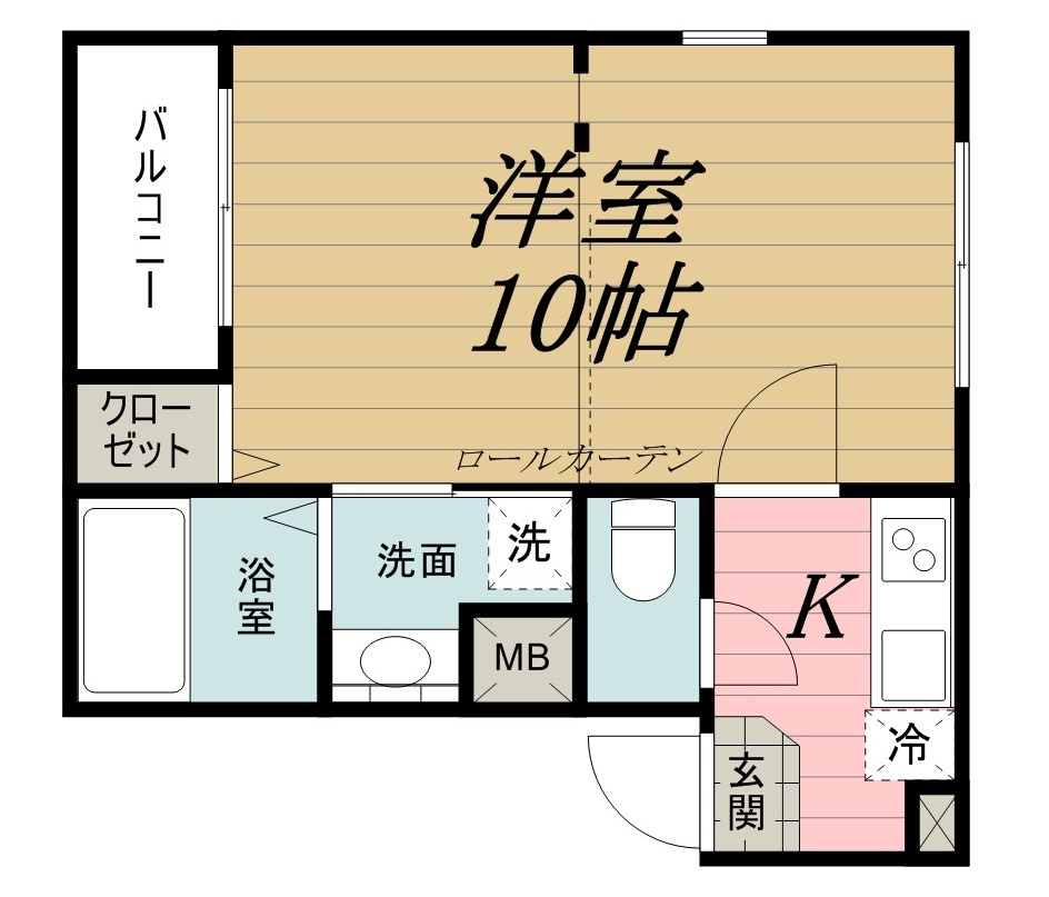 CASA B.B. CUBEの間取り