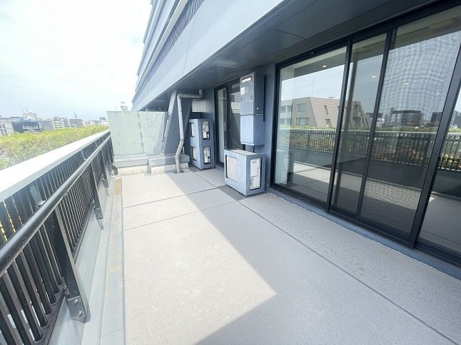 千代田区二番町の賃貸マンションのその他|バルコニー