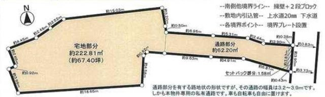 箕面市桜ケ丘２丁目　土地