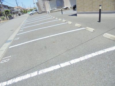 【駐車場】 | ヴィラ・エスペランサＢ | ※実際の区画とは異なります