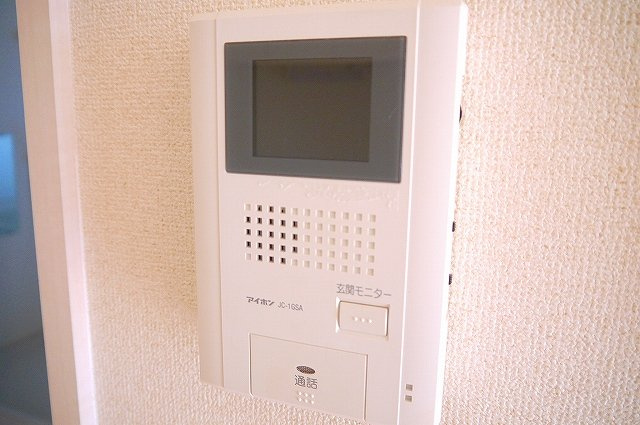 シャルマンムーンのセキュリティ|モニター付きインターホンです