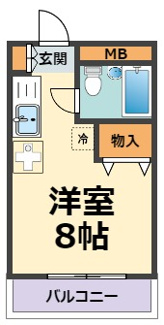 【間取り】 | ハイツシャルム（武庫川女子大・甲子園駅・鳴尾駅）