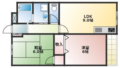 リノスタイル西明石の間取り