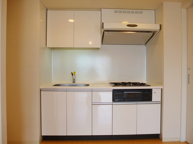 ParkAxis仲御徒町のキッチン|パークアクシス仲御徒町のキッチンです、広々シンクに豊富な収納棚です