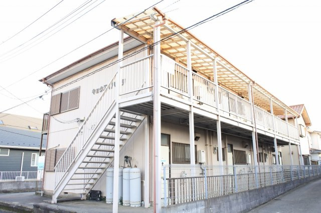 共栄ハイツの外観