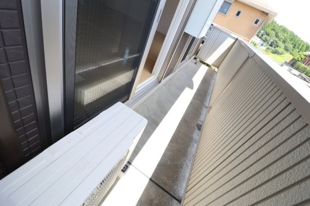 サニーフォレストＢのバルコニー