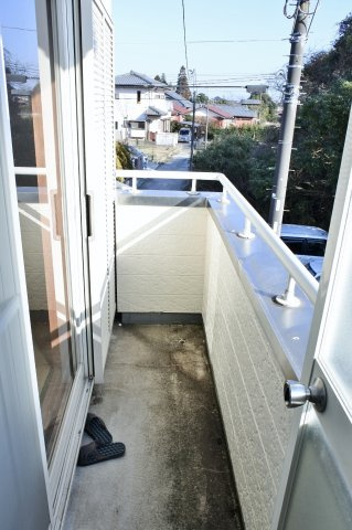 永田貸家のバルコニー