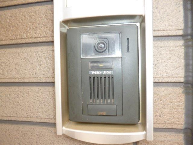 都窪郡早島町前潟のアパートのセキュリティ