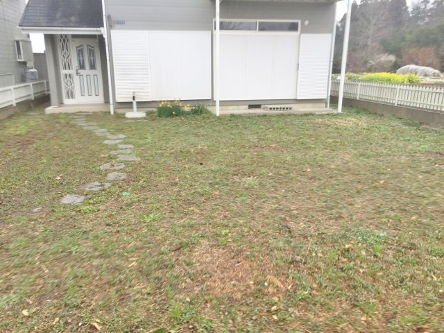清名幸谷戸建の庭