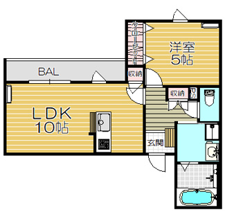 【間取り】 | LUCIANNA WEST