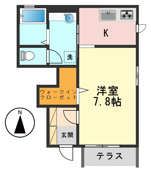 オプティマスの間取り