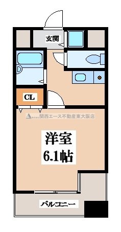 【間取り】 | メルベーユ藤戸