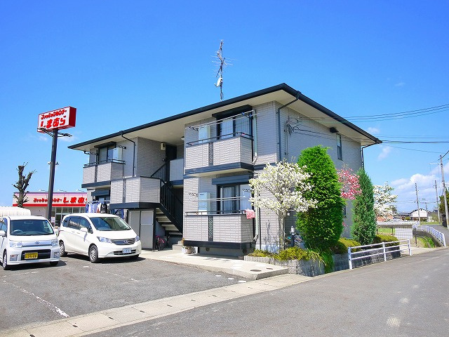 シャイン（上之庄）の外観|外観もきれいです