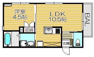 【間取り】 | Maison Le Soleil