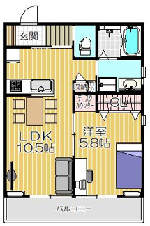 【間取り】 | プランドール北昭和