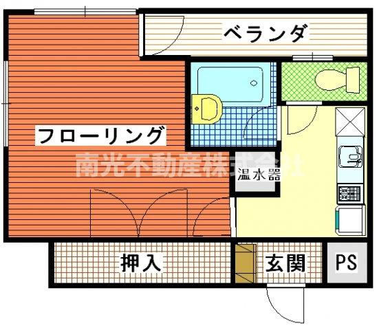 メゾン・ド・ファミール岡村の間取り