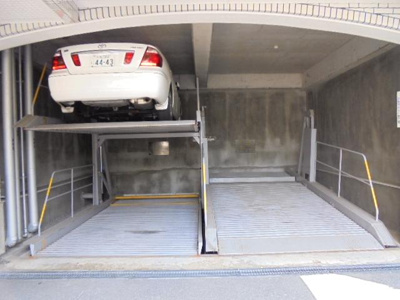 【駐車場】 | タカラハイツ南千里 | 敷地内機械駐車場★