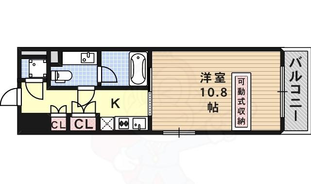 【間取り】 | デュオン新大阪レジデンス