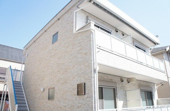 浦安市海楽２丁目のアパートの外観