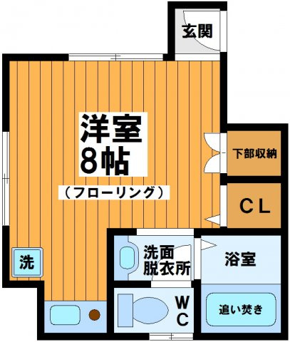 【間取り】 | ＴＳ方南ハイム