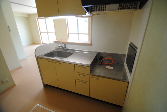 久留米市安武町安武本のアパートのキッチン|同タイプ　イメージ写真