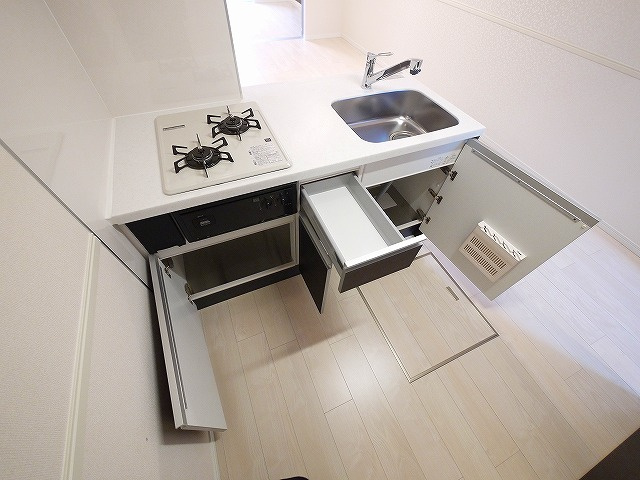 フィーカス　メモリアのキッチン|きれいなキッチンです