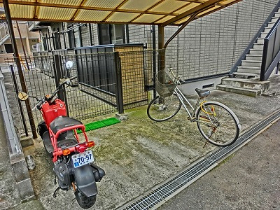 コンフォール根岸のその他共用部分|コンフォール根岸　駐輪場