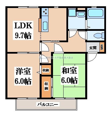 【間取り】 | ヴァロンドール角田