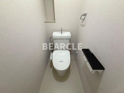 【トイレ】 | エーデル音羽 | 落ち着いた色調のトイレです