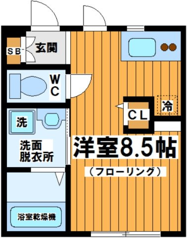 【間取り】 | ベルーガ下北沢