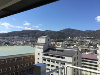 【展望】 | 玄関からの眺望