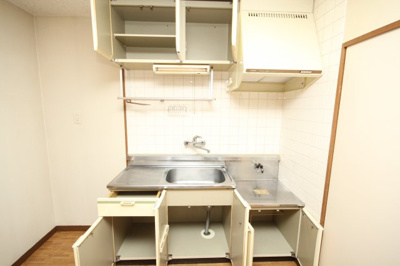 【キッチン】 | 万寿シティＡ | キッチン（2）