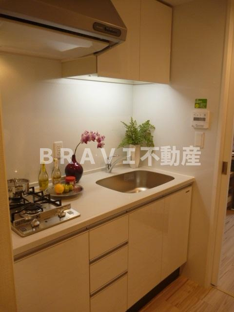 パークアクシス心斎橋　BRAVI不動産のキッチン