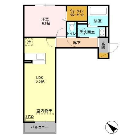 ＡＭＲ24の間取り