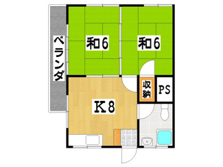 【間取り】 | 與那覇アパート