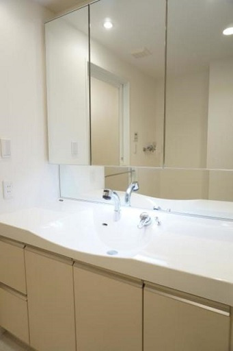 港区西新橋１丁目の賃貸マンションのその他|洗面