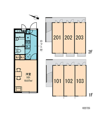 【区画図】 | レオパレスワイズ