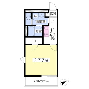 FORTUNA片田町の間取り