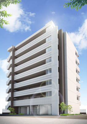 【外観パース】 | ティモーネ日暮里イースト